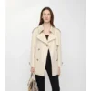Kort Tropical Gabardine Trench Coat i Fitzrovia-modell Kort Tropical Gabardine Trench Coat i Fitzrovia-modell