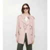 Kort Tropical Gabardine Trench Coat i Fitzrovia-modell Kort Tropical Gabardine Trench Coat i Fitzrovia-modell
