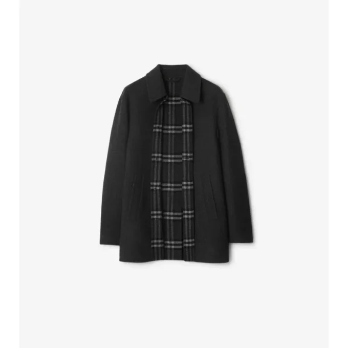 Kort ull-Car Coat Kort ull-Car Coat