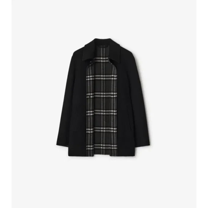 Kort ull-Car Coat Kort ull-Car Coat