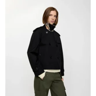 Kortare Mayfair-trenchcoat i Gabardine