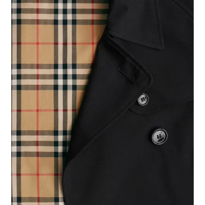 Kortare Mayfair-trenchcoat i Gabardine Kortare Mayfair-trenchcoat i Gabardine