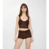 Krochetade shorts i Moulina-bomull Krochetade shorts i Moulina-bomull