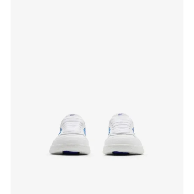 Läder- och rutiga Terrace-Sneakers Läder- och rutiga Terrace-Sneakers