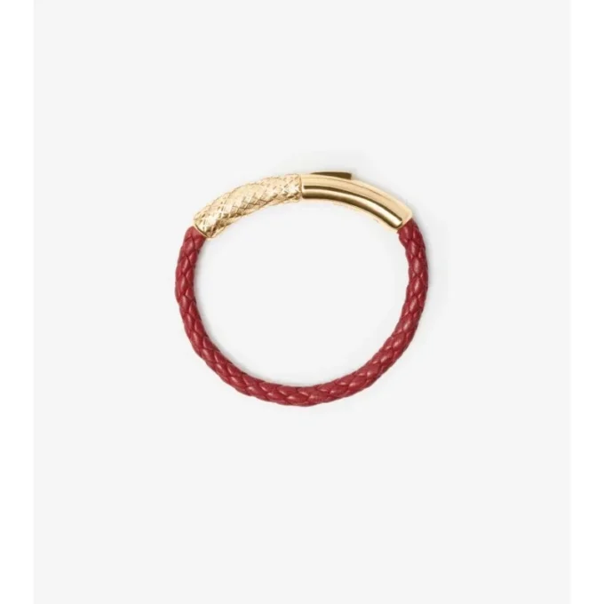 Läderarmband med rutmönster Läderarmband med rutmönster