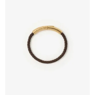 Läderarmband med rutmönster Läderarmband med rutmönster