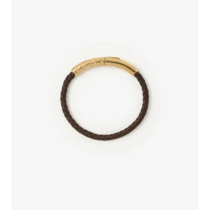 Läderarmband med rutmönster Läderarmband med rutmönster