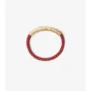 Läderarmband med rutmönster Läderarmband med rutmönster
