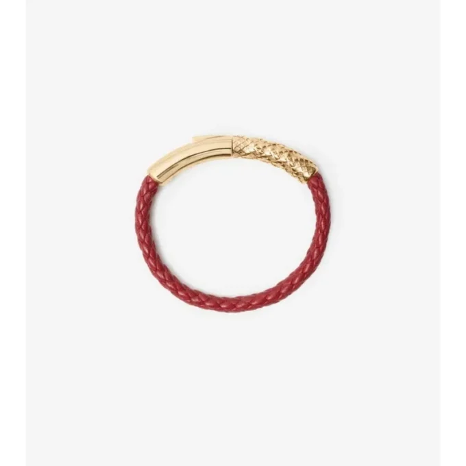 Läderarmband med rutmönster Läderarmband med rutmönster
