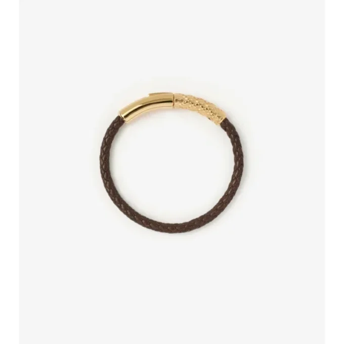 Läderarmband med rutmönster Läderarmband med rutmönster