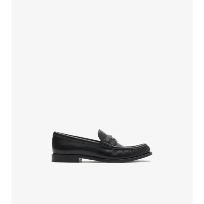 Läderloafers Läderloafers