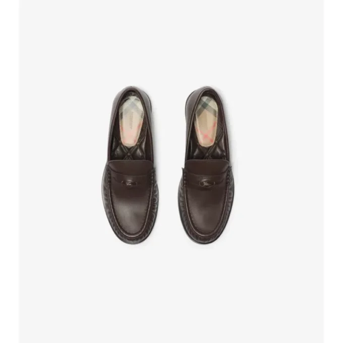 Läderloafers Läderloafers