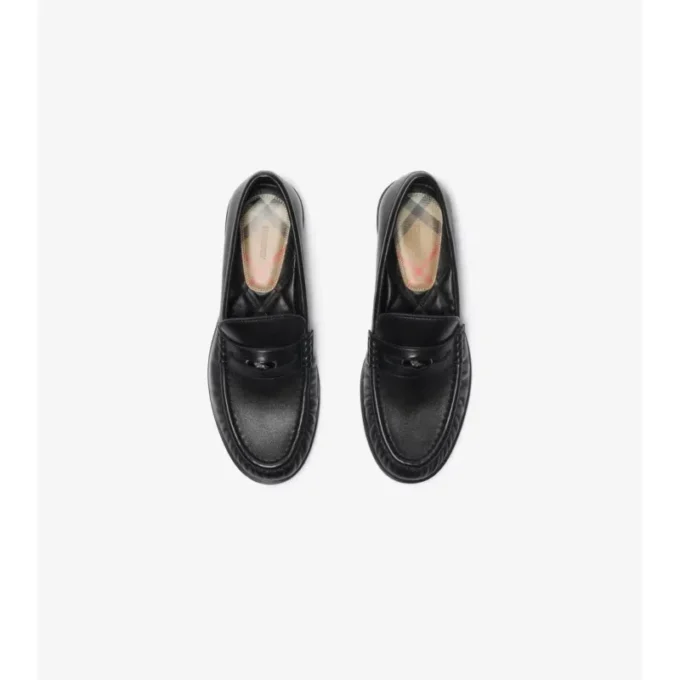 Läderloafers Läderloafers