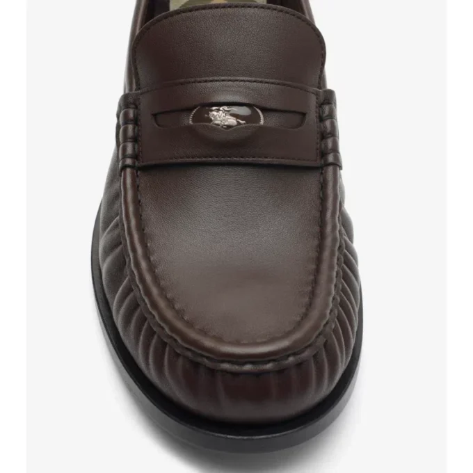 Läderloafers Läderloafers