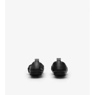 Läderloafers i fawn