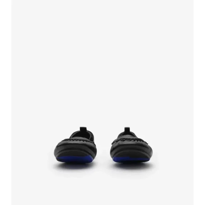 Läderloafers i fawn Läderloafers i fawn