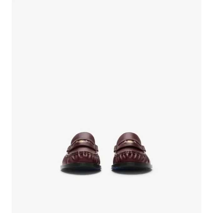 Läderloafers i kadettstil Läderloafers i kadettstil