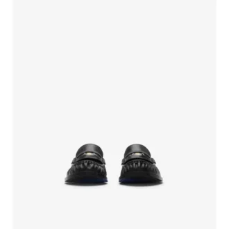 Läderloafers i kadettstil