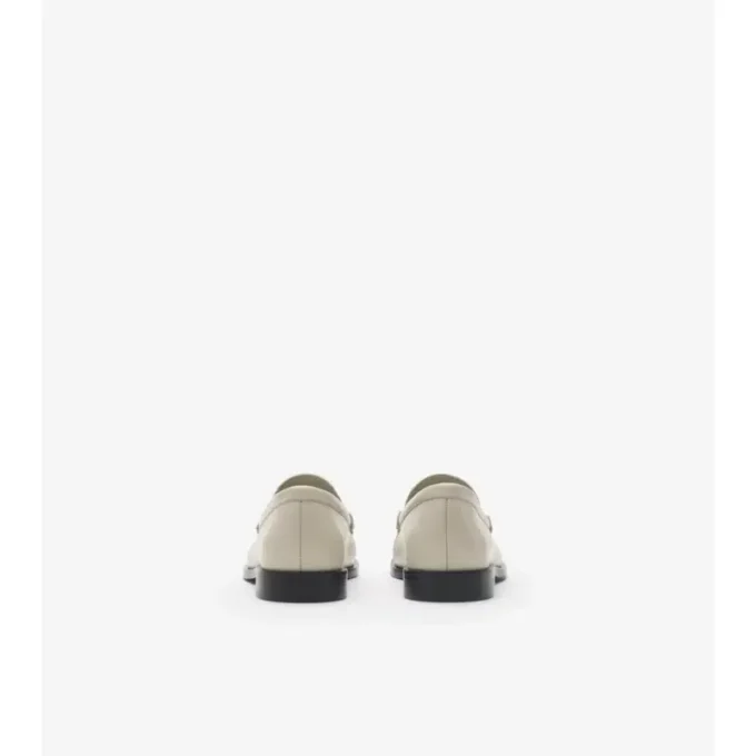Läderloafers i kadettstil Läderloafers i kadettstil