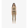 Leggings i stretchjersey med rutmönster Leggings i stretchjersey med rutmönster