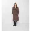 Lång barock Trench Coat i viskosblandning, Fitzrovia Lång barock Trench Coat i viskosblandning, Fitzrovia