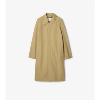 Lång bomulls Car Coat