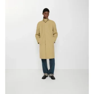 Lång bomulls Car Coat