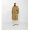Lång canvas-Trench Coat i Fitzrovia-modell med värmefoder Lång canvas-Trench Coat i Fitzrovia-modell med värmefoder