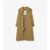 Lång canvas-Trench Coat i Fitzrovia-modell med värmefoder Lång canvas-Trench Coat i Fitzrovia-modell med värmefoder