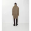 Lång Car Coat i fiskbensmönstrad ull från Dual Burberry Lång Car Coat i fiskbensmönstrad ull från Dual Burberry