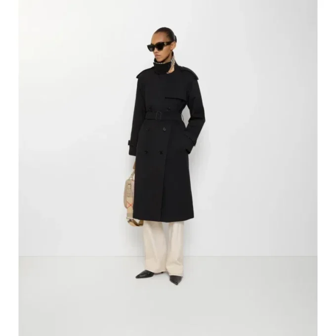 Lång Castleford-Trench Coat Lång Castleford-Trench Coat