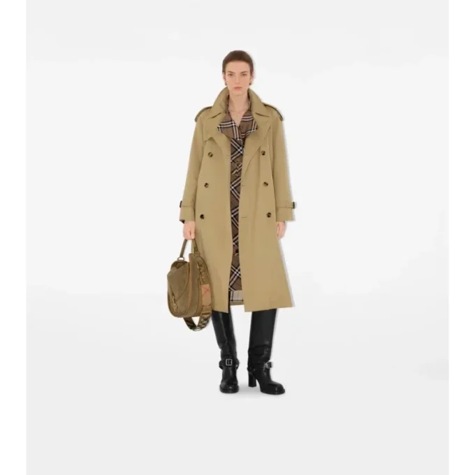 Lång Castleford-Trench Coat Lång Castleford-Trench Coat