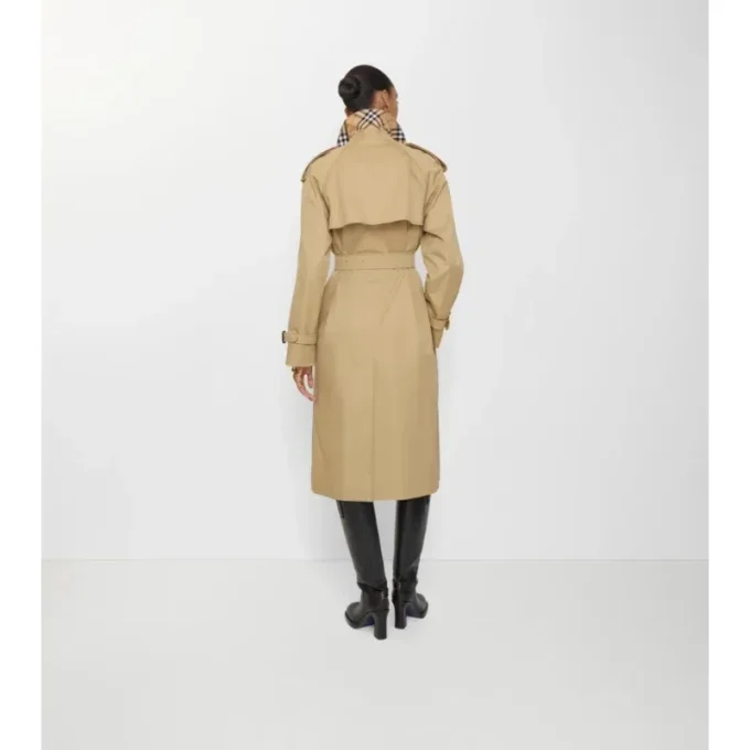 Lång Castleford-Trench Coat Lång Castleford-Trench Coat
