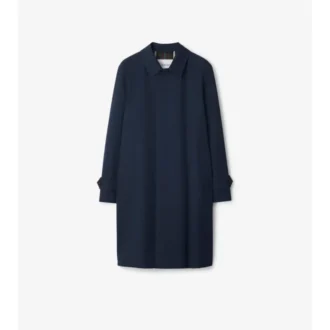 Lång gabardine Car Coat