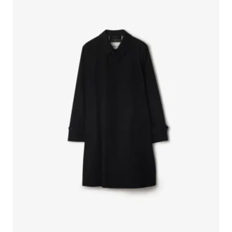 Lång gabardine Car Coat