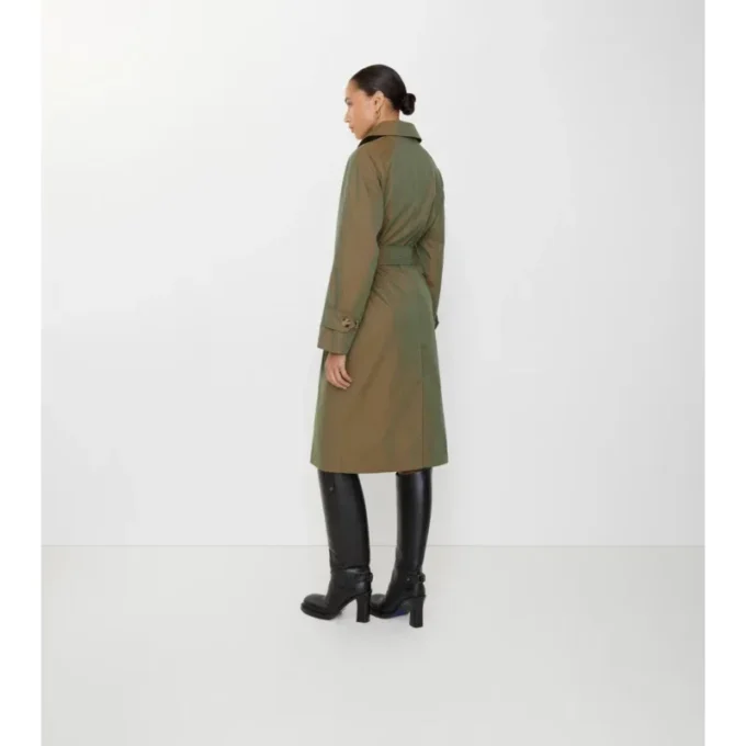 Lång gabardine Car Coat Lång gabardine Car Coat