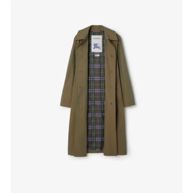 Lång gabardine Car Coat Lång gabardine Car Coat