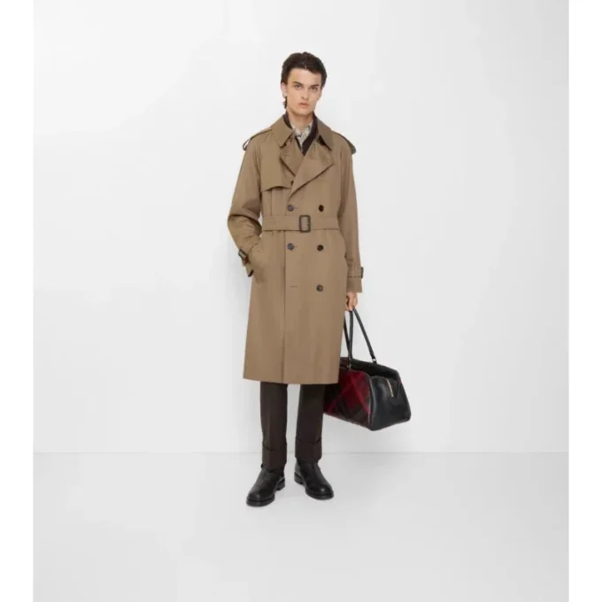 Lång Gabardine Chestwood-Trench Coat