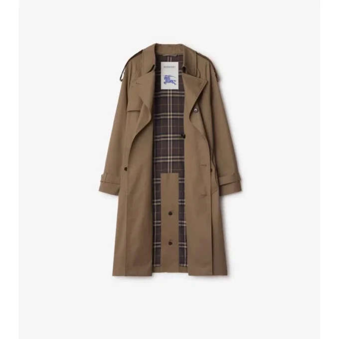 Lång Gabardine Chestwood-Trench Coat