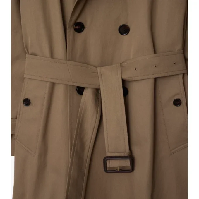 Lång Gabardine Chestwood-Trench Coat