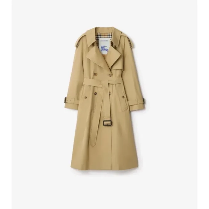 Lång gabardine-Trench Coat Fitzrovia
