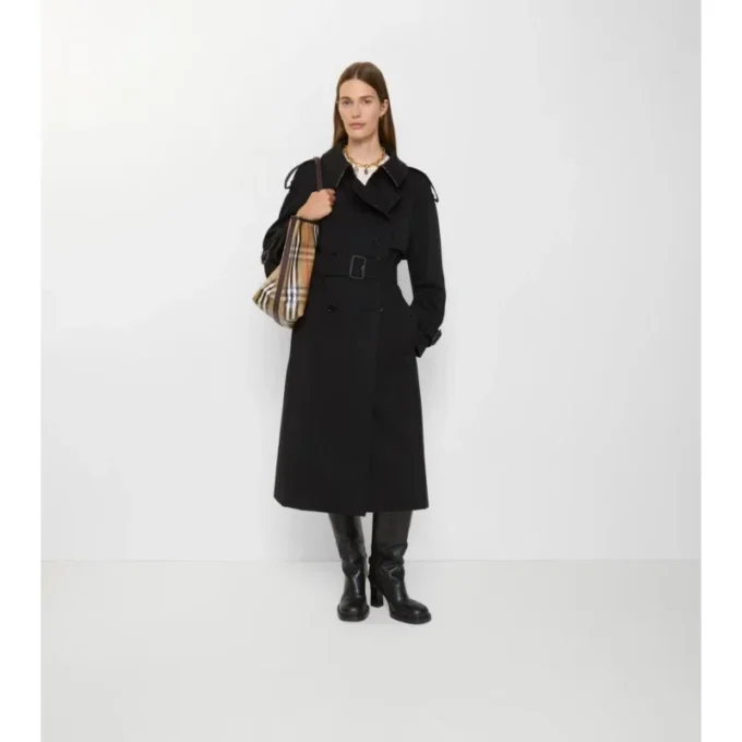 Lång gabardine-Trench Coat Fitzrovia