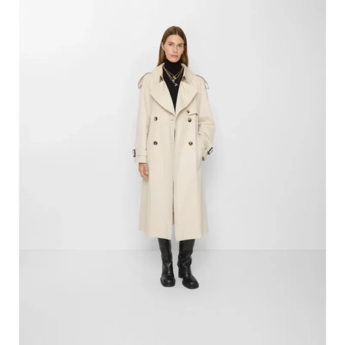 Lång gabardine-Trench Coat Fitzrovia