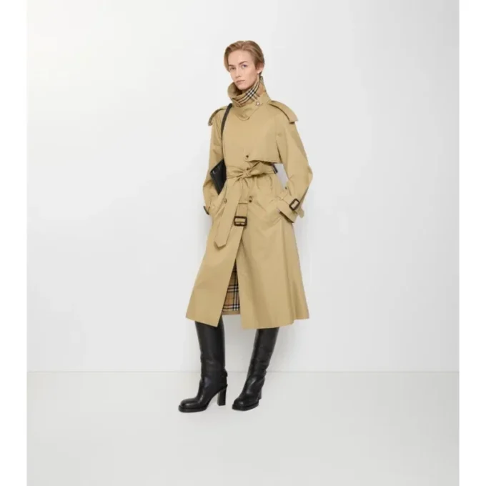 Lång gabardine-Trench Coat Fitzrovia
