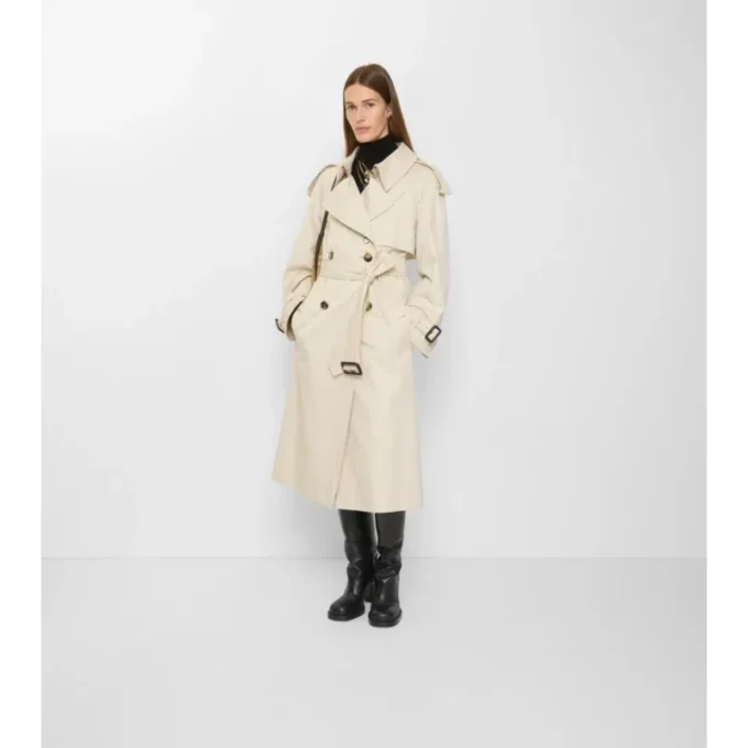 Lång gabardine-Trench Coat Fitzrovia