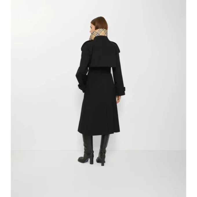 Lång gabardine-Trench Coat Fitzrovia