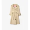 Lång gabardine-Trench Coat Fitzrovia med värmande foder Lång gabardine-Trench Coat Fitzrovia med värmande foder