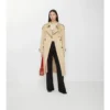 Lång gabardine-Trench Coat Fitzrovia med värmande foder Lång gabardine-Trench Coat Fitzrovia med värmande foder
