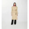 Lång gabardine-Trench Coat Fitzrovia med värmande foder Lång gabardine-Trench Coat Fitzrovia med värmande foder
