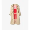 Lång gabardine-Trench Coat Fitzrovia med värmande foder Lång gabardine-Trench Coat Fitzrovia med värmande foder